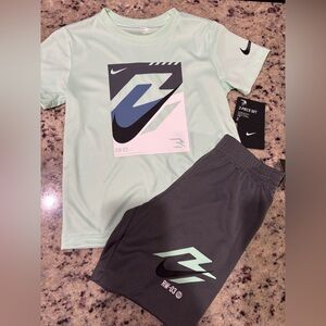 Nike nwt dri fit short set